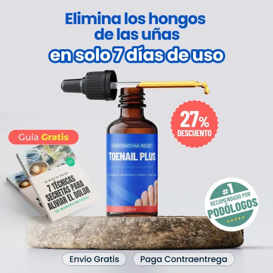 ToenailPlus® | Potente eliminador de hongos de uñas