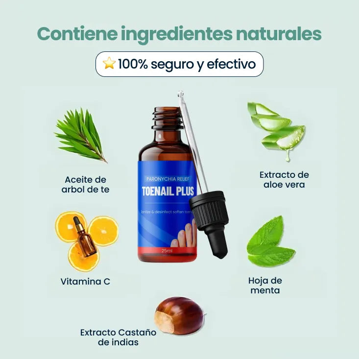 ToenailPlus® | Potente eliminador de hongos de uñas