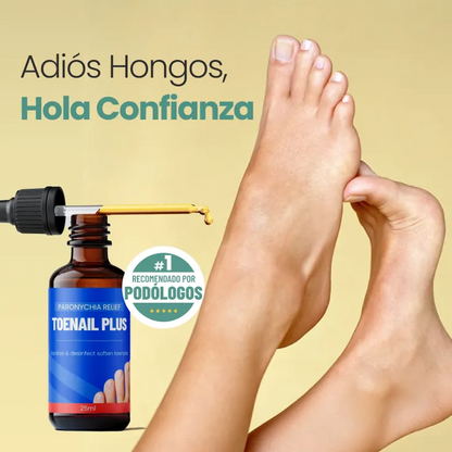 ToenailPlus® | Potente eliminador de hongos de uñas